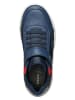 Geox Sneakersy "Perth" w kolorze granatowo-czerwonym