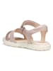 Geox Sandalen "Haiti" in Creme/ Gold