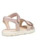 Geox Sandalen "Haiti" in Creme/ Gold