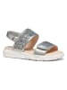 Geox Sandalen "Deaphne" zilverkleurig