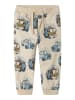 name it Sweatbroek "Dibbo" beige/meerkleurig