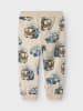 name it Sweatbroek "Dibbo" beige/meerkleurig