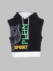 Plein Sport Hoodie in Schwarz