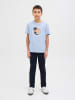 JACK & JONES Junior Shirt "Palm" lichtblauw