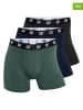 CR7 3er-Set: Boxershorts in Khaki/ Schwarz/ Dunkelblau