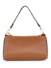 Mia Tomazzi Leren schoudertas "Zumbini" camel - (B)28 x (H)15 cm