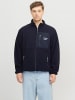 Jack & Jones Fleecejacke in Dunkelblau