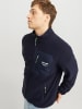 Jack & Jones Fleece vest donkerblauw