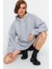 trendyol Bluza w kolorze szarym
