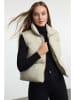 trendyol Doorgestikte bodywarmer beige