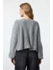 trendyol Cardigan in Grau/ Schwarz