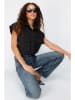 trendyol Hemdjacke in Schwarz