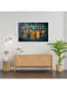 wall addiction Glas-Kunstdruck