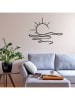 wall addiction Wanddekoration in Schwarz - (B)55 x (H)44 cm