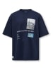 ONLY & SONS Junior Shirt "Snap" in Dunkelblau
