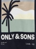 ONLY & SONS Junior Koszulka "Artsy" w kolorze granatowym