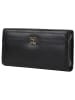 Guess Leder-Geldbörse in Schwarz - (B)20,5 x (H)10,5 x (T)3 cm
