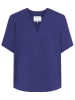Seidensticker Bluse in Dunkelblau