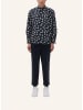 Seidensticker Blouse zwart/wit