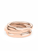 Liebeskind 3er-Set: Ringe in Roségold