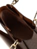 Michael Kors Schultertasche in Dunkelbraun - (B)35 x (H)26 x (T)14 cm