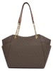 Michael Kors Shopper bag w kolorze ciemnobrązowym - 39 x 25 x 13 cm