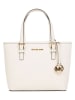 Michael Kors Leder-Henkeltasche in Creme - (B)27,5 x (H)19 x (T)10 cm
