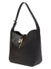 Michael Kors Leder-Schultertasche in Schwarz - (B)26 x (H)22 x (T)10 cm