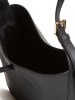 Michael Kors Leder-Schultertasche in Schwarz - (B)26 x (H)22 x (T)10 cm