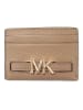 Michael Kors Leren pasetui camel - (B)10 x (H)7,5 x (D)1 cm
