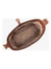 Michael Kors Leren schoudertas donkerbruin - (B)27 x (H)23 x (D)11 cm