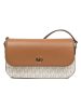 Michael Kors Leder-Umhängetasche in Creme/ Camel - (B)21 x (H)14 x (T)4,5 cm