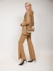 Michael Kors Leder-Umhängetasche in Creme/ Camel - (B)21 x (H)14 x (T)4,5 cm