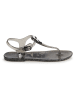 Karl Lagerfeld Kids Zehensandalen in Schwarz