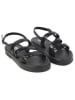 Karl Lagerfeld Kids Leder-Sandalen in Schwarz