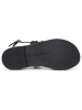 Karl Lagerfeld Kids Leder-Sandalen in Schwarz