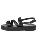 Karl Lagerfeld Kids Leder-Sandalen in Schwarz