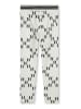 Karl Lagerfeld Kids Sweatbroek wit/zwart