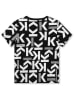 Karl Lagerfeld Kids Shirt in Schwarz/ Weiß