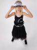Karl Lagerfeld Kids Badeanzug in Schwarz/ Weiß