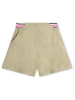 Karl Lagerfeld Kids Shorts in Khaki/ Rosa