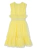 Karl Lagerfeld Kids Kleid in Gelb
