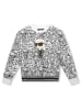 Karl Lagerfeld Kids Sweatshirt zwart/wit