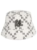 Karl Lagerfeld Kids Wende-Hut in Creme/ Schwarz