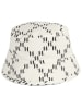 Karl Lagerfeld Kids Wende-Hut in Creme/ Schwarz
