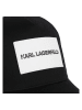 Karl Lagerfeld Kids Cap in Schwarz/ Weiß