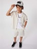 Karl Lagerfeld Kids Cap in Weiß/ Schwarz