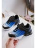 Rock & Joy Sneakers in Schwarz/ Blau