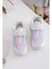 Rock & Joy Sneakers wit/lichtroze/lichtblauw