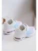 Rock & Joy Sneakers in Weiß/ Rosa/ Hellblau